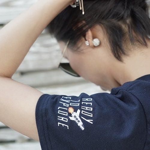 千德爾：平等號太空梭紀念T恤：圖片 2