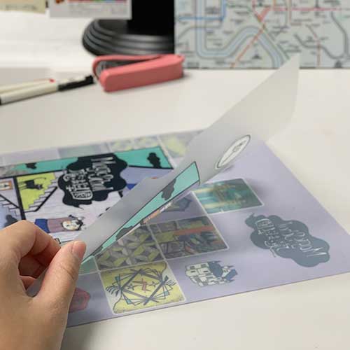 魔法學園L型A4彩色文件夾：圖片 2