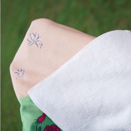 運動超級毛巾（彩虹花園賓士貓款）：圖片 2