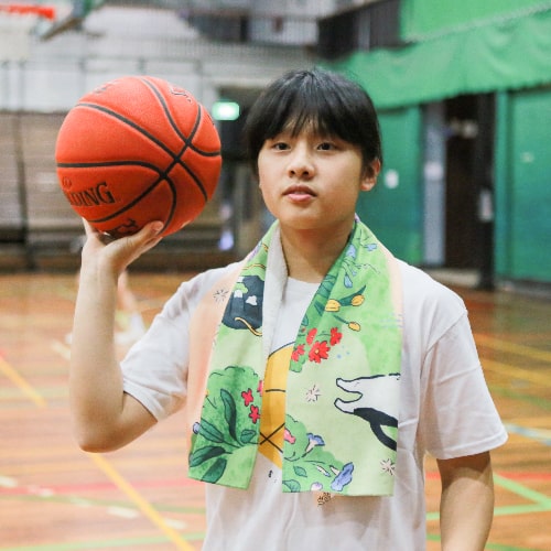 運動超級毛巾（彩虹花園賓士貓款）：圖片 3