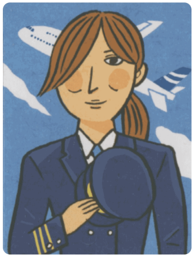 不簡單的生活人物卡-機師阿姨-min