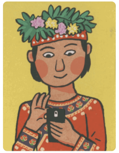 不簡單的生活人物卡-阿美族姊姊-min