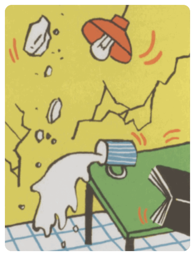 不簡單的生活生活卡-地震-min