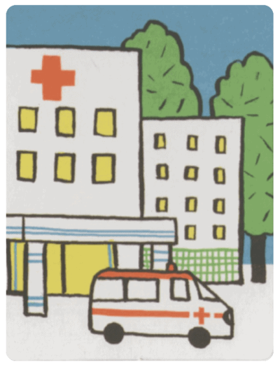 不簡單的生活生活卡-醫院-min